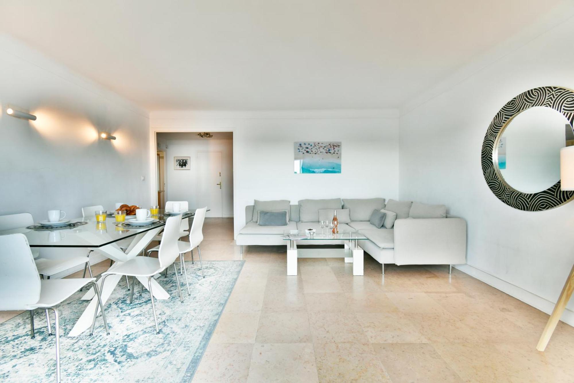 Plage Du Midi- Vue Sur Mer Standing Presta Cannes Exterior foto